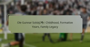 Ole Gunnar Solskjær: Childhood, Formative Years, Family Legacy