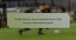 Steffen Iversen: Key accomplishments, Club success, International goals